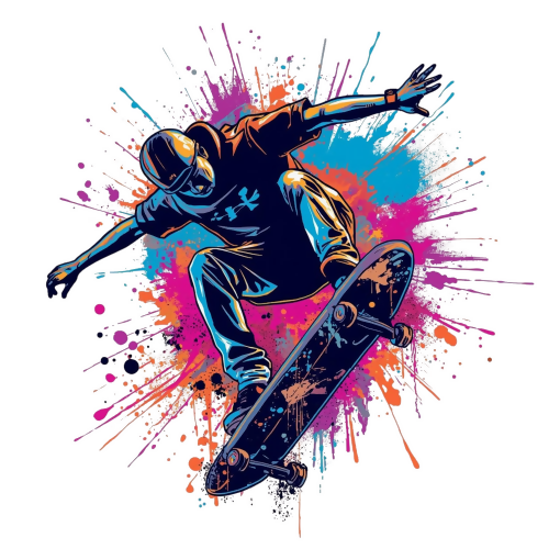 Pop Culture & Fandom - Splashflip - T Shirt Design - Digital File Digital My Custom Designs 300 DPI PNG