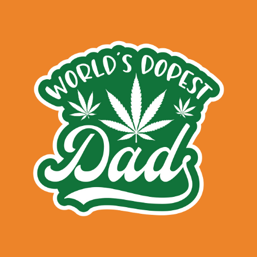 Worlds Dopest Dad- Stickers - Digital Files