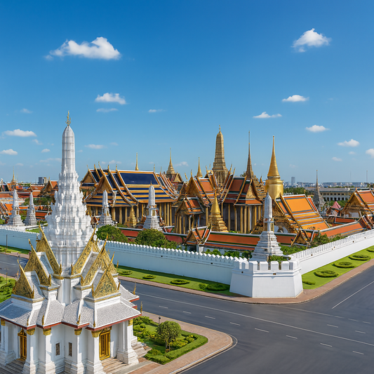 Grand Palace - Bangkok Thailand - Asia - Rendered - Digital File Digital My Custom Designs PDF