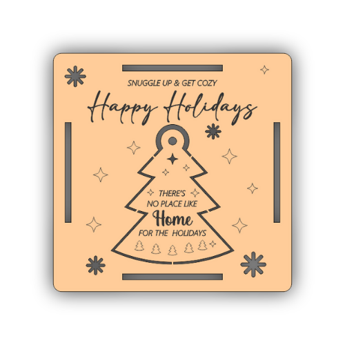 Christmas Tree Square PopOut Ornament Blanket Tags - Digital File Digital My Custom Designs ZIP File