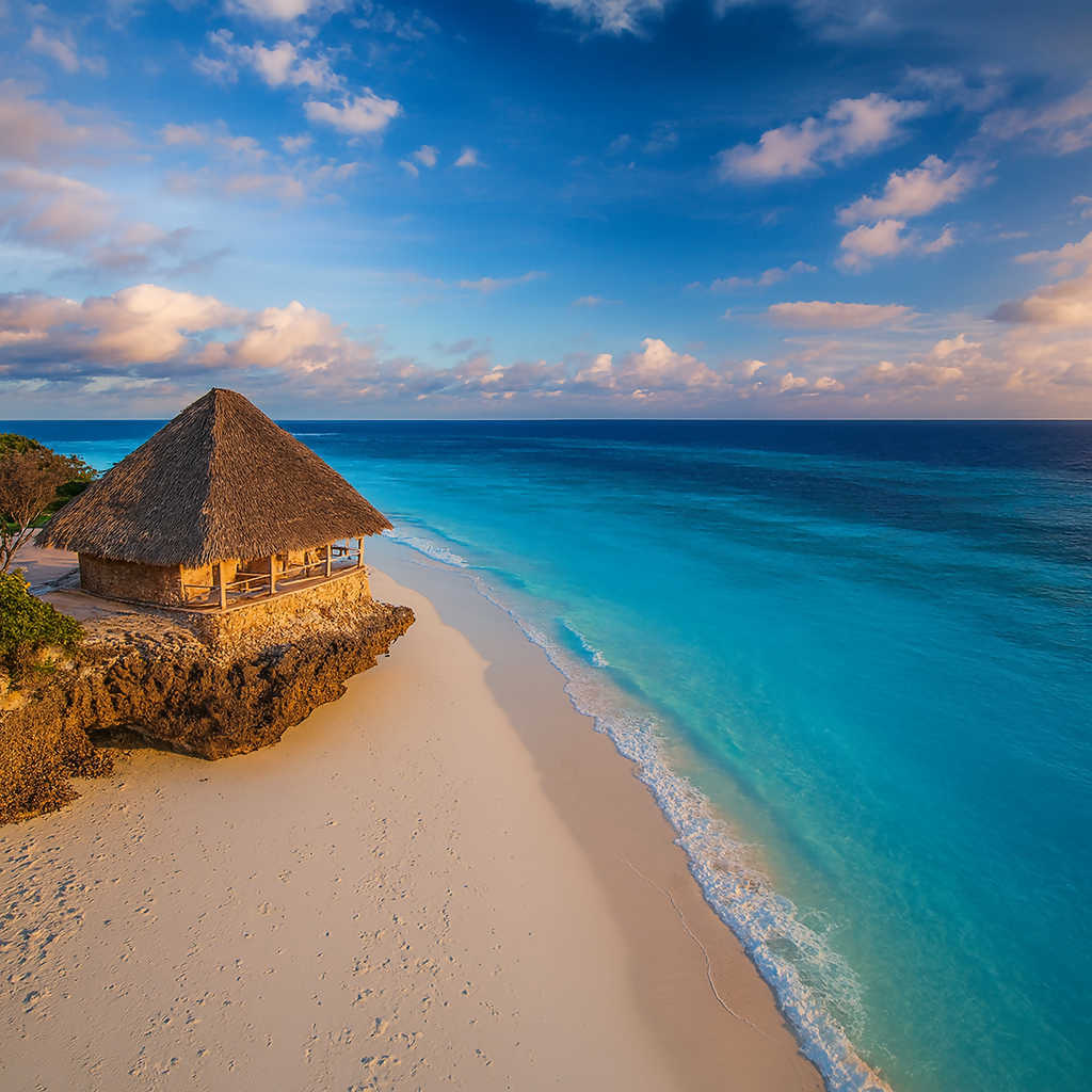 Nungwi Beach - Zanzibar Tanzania - Africa - Rendered - Digital File Digital My Custom Designs PDF