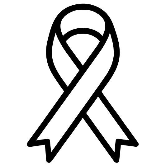 Gold Ribbon Childhood Cancer - Digital File - XCS Friendly Digital My Custom Designs PNG