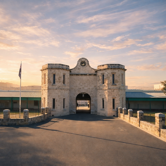 Fremantle Prison - Fremantle Western Australia - Australia - Rendered - Digital File Digital My Custom Designs PDF