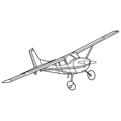 Cessna 182 Skylane - Wall Home Decor - Digital File Digital My Custom Designs ZIP File