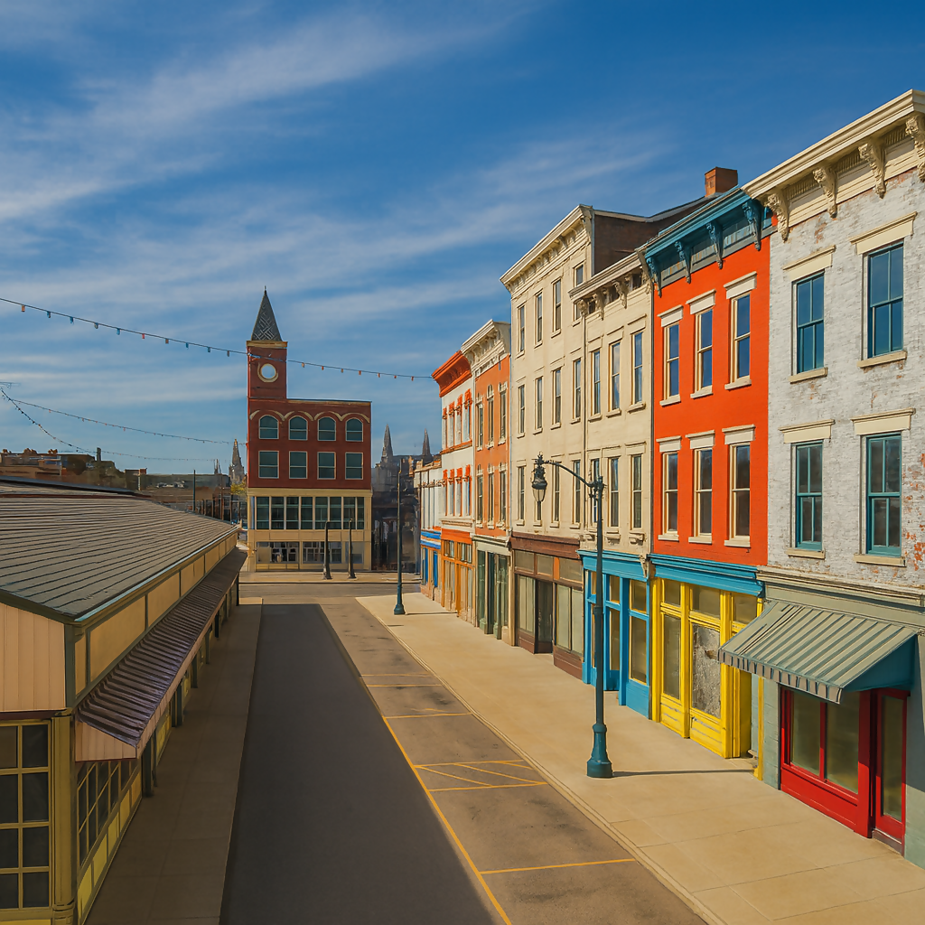 Findlay Market-Over-the-Rhine (OTR) - Ohio United States - Rendered - Digital File Digital My Custom Designs PDF