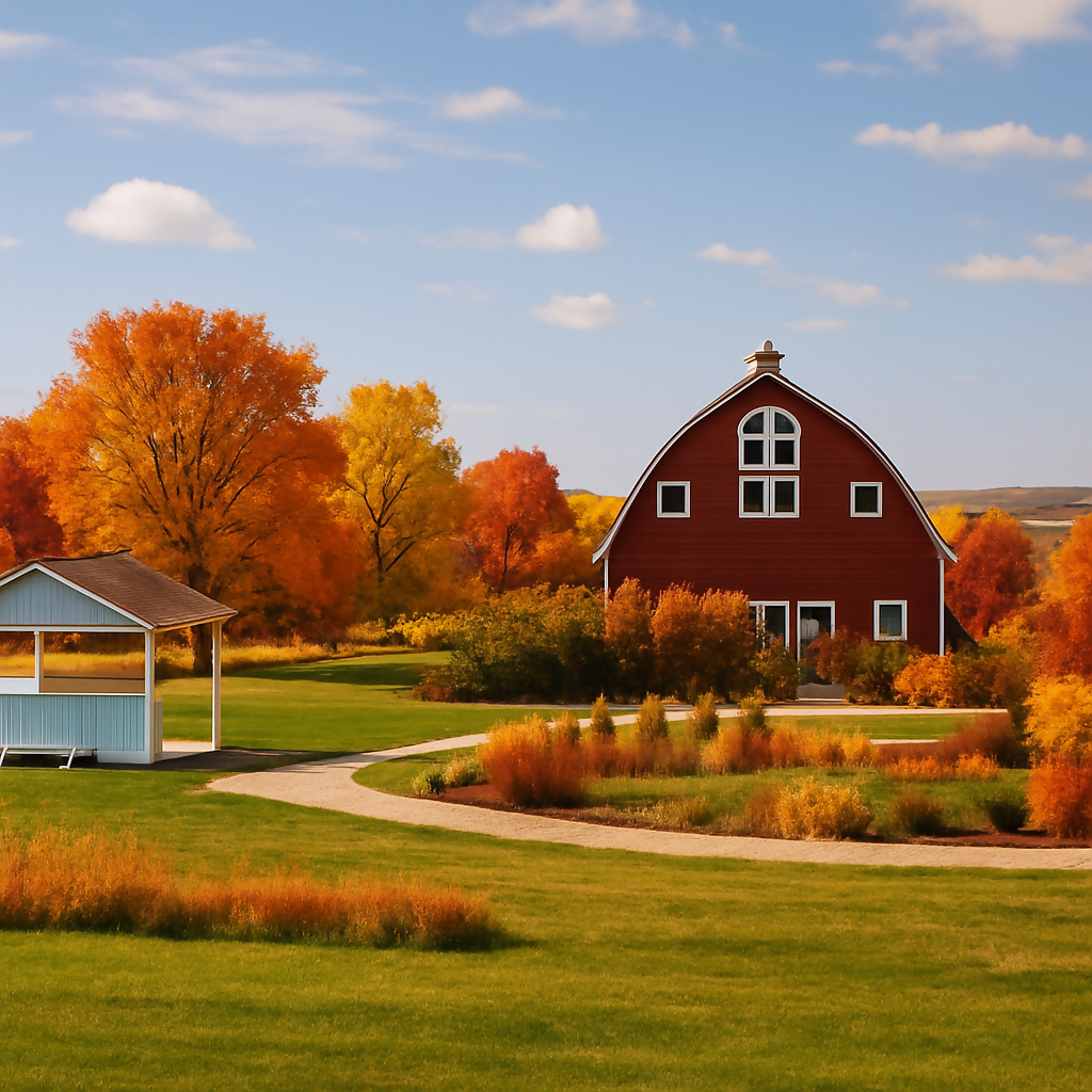 Sandhills Journey Scenic Byway Visitor Center - Nebraska United States - Rendered - Digital File Digital My Custom Designs PDF