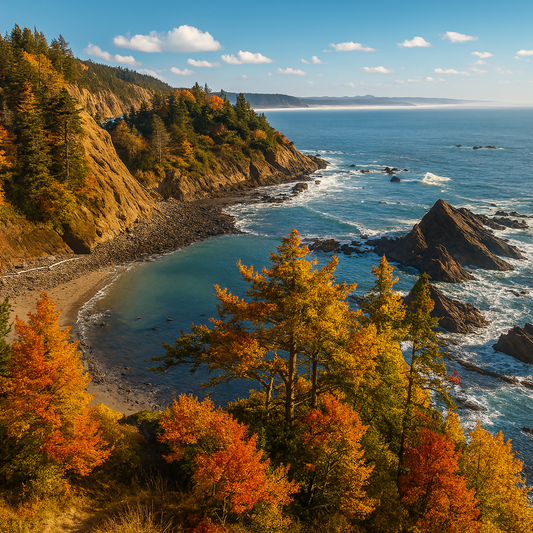 Cape Arago State Park - Oregon United States - Rendered - Digital File Digital My Custom Designs PDF