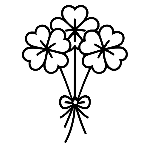 Clover Balloon Bouquet - Digital File - XCS Friendly Digital My Custom Designs PDF