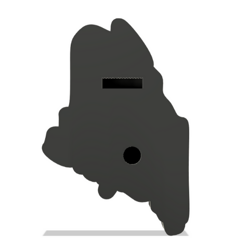 Maine Wall Lightbox - United States - 3D Print File - Digital File Digital My Custom Designs