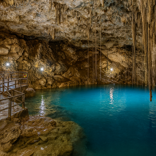 Cenote Xkeken - Yucatan Mexico - Rendered - Digital File Digital My Custom Designs PDF