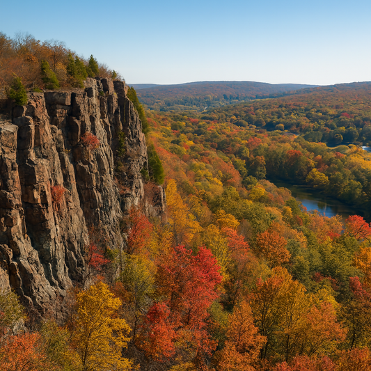 Sleeping Giant State Park - Connecticut United States - Rendered - Digital File Digital My Custom Designs PDF