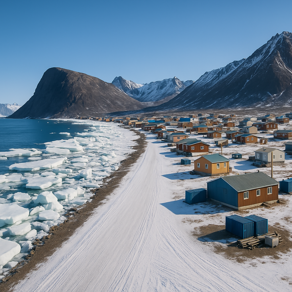 Grise Fiord - Nunavut Canada - Rendered - Digital File Digital My Custom Designs PDF
