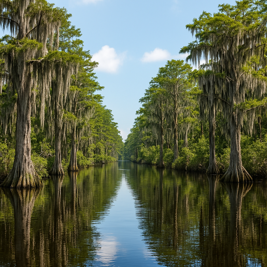 Okefenokee Swamp - Georgia United States - Rendered - Digital file Digital My Custom Designs PDF