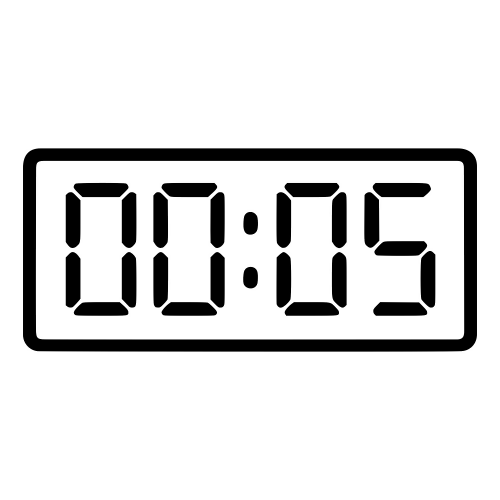 Digital Countdown Timer - Digital File - XCS Friendly Digital My Custom Designs PDF