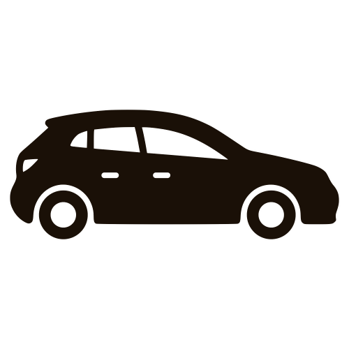 Hatchback Silhouette - Digital File - XCS Friendly