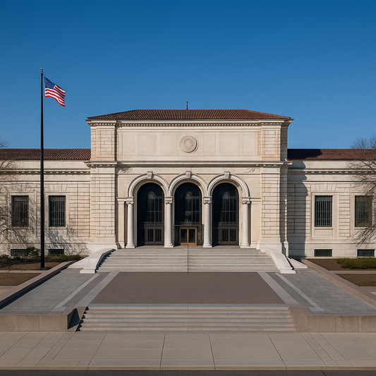 Detroit Institute of Arts (DIA) - Michigan United States - Rendered - Digital File Digital My Custom Designs PDF