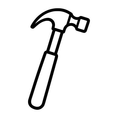 Claw Hammer - Digital File - XCS Friendly Digital My Custom Designs PDF