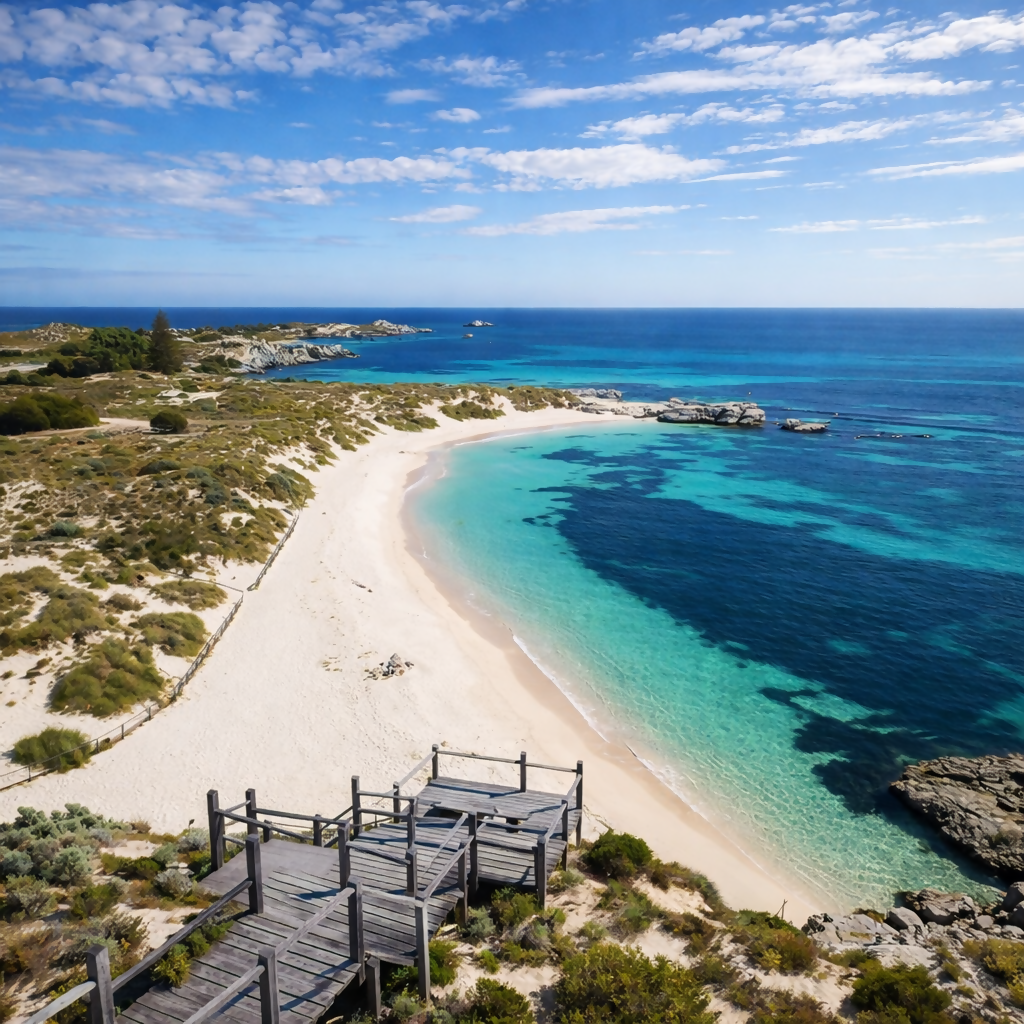 The Basin - Rottnest Island Western Australia - Australia - Rendered - Digital File Digital My Custom Designs PDF