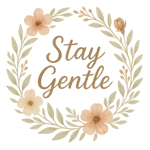 Motivational & Lifestyle Stay Gentle - T Shirt Design - Digital File Digital My Custom Designs 300 DPI PNG