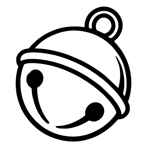 Sleigh Bell Close-up - Digital File - XCS Friendly Digital My Custom Designs PDF