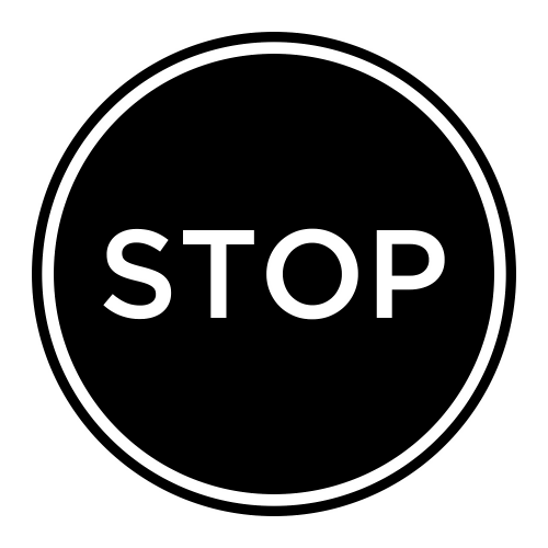 Stop Symbol - Digital File - XCS Friendly Digital My Custom Designs PDF