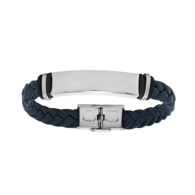 Engravable Bracelet Silver Navy Blank - Seller Supplies My Custom Designs