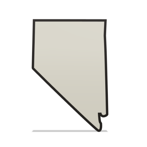 Nevada Wall Lightbox - United States - 3D Print File - Digital File Digital My Custom Designs