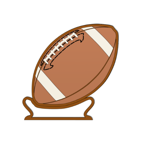 3D Print Football Lamp File - Digital File Digital My Custom Designs