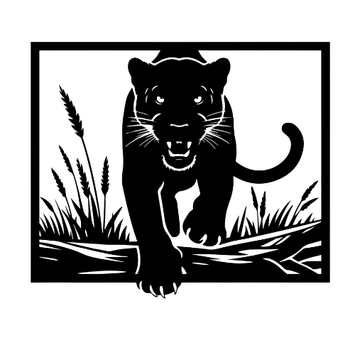 Intrusive Jaguar - Wall / Home Decor - Digital File Digital My Custom Designs ZIP File