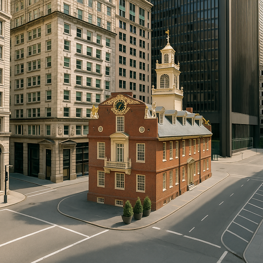 Old State House - Boston National Historical Park - Massachusetts United States - Rendered - Digital File Digital My Custom Designs PDF