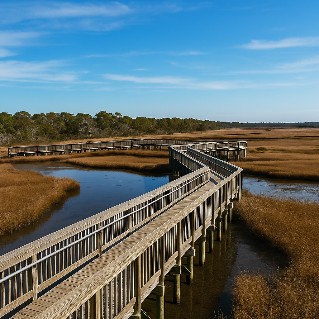 Life of the Marsh - Assateague Island National Seashore - Maryland United States - Rendered - Digital File Digital My Custom Designs PDF