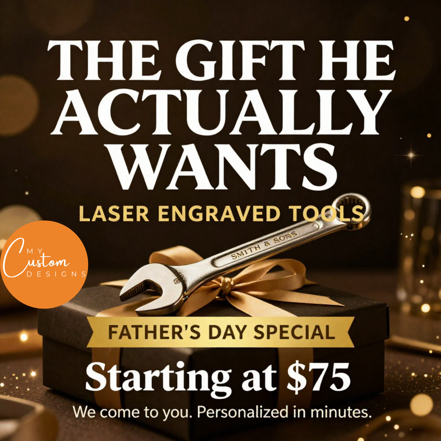 Mobile Laser Engraving Service Business | Party | Personal