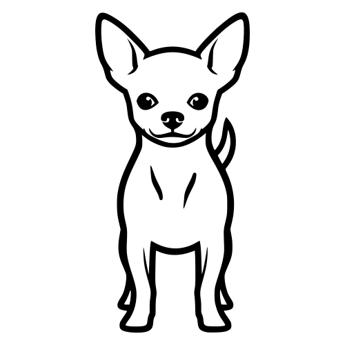 Chihuahua Whole Body - Digital File - XCS Friendly Digital My Custom Designs PDF