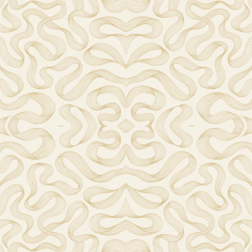 Minimal and Modern - Abstract Flowing Ribbons In Light Beige And Champagne Gold - Pattern - Digital File Digital My Custom Designs PDF