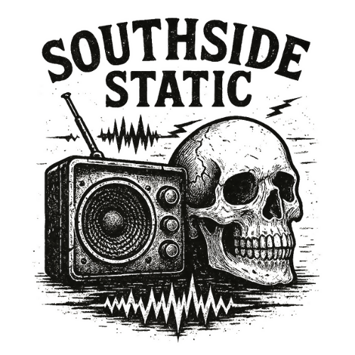 Urban Grunge Retro - Southside Static - T Shirt Design - Digital File Digital My Custom Designs 300 DPI PNG