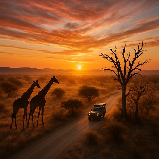 Night Drives - Kruger National Park South Africa - Africa - Rendered - Digital File Digital My Custom Designs PDF