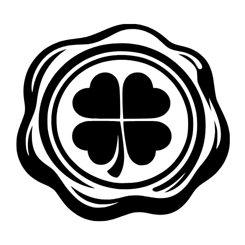 Clover Wax Seal - Digital File - XCS Friendly Digital My Custom Designs PDF