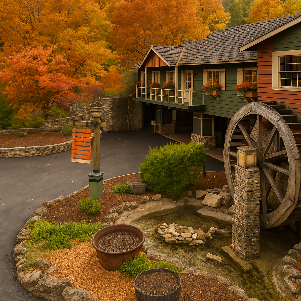 Silver Dollar City - Missouri United States - Rendered - Digital File Digital My Custom Designs PDF