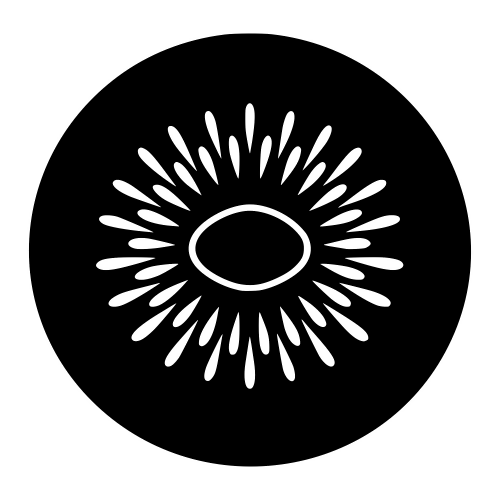 Kiwi Slice Silhouette - Digital File - XCS Friendly