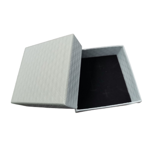 Quilted Style White Jewelry Gift Box - Pack of 6 - Seller Supplies My Custom Designs