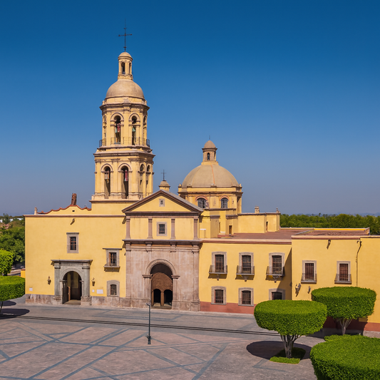 Querétaro Historic Center (Centro Histórico de Querétaro) - Querétaro Mexico - Rendered - Digital File Digital My Custom Designs PDF