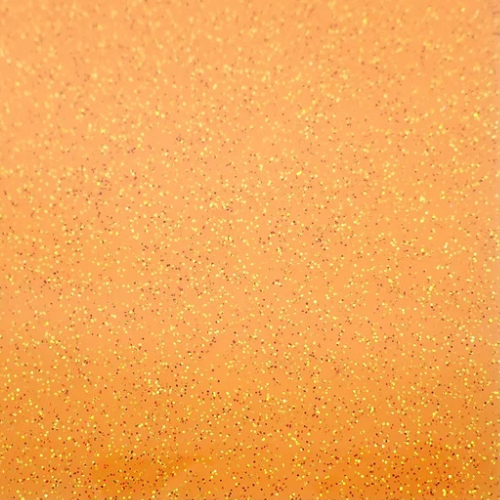 Premium Acrylic - Glitter Orange - Supplies My Custom Designs