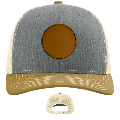 Classic Ball Cap with Customized Circle Patch