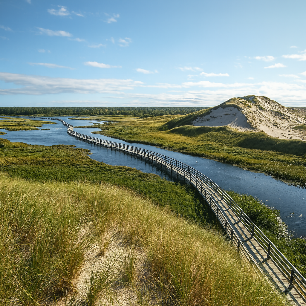 Greenwich Dunes Trail - Prince Edward Island Canada - Rendered - Digital File Digital My Custom Designs PDF