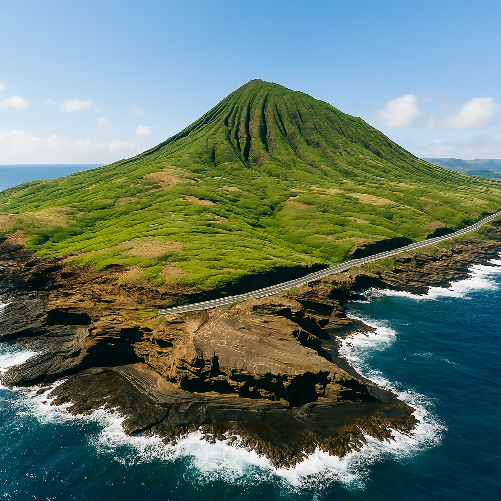 Hanauma Bay - Hanauma Bay Nature Preserve (Oahu) - Hawaii United States - Rendered - Digital File Digital My Custom Designs PDF