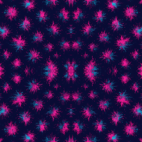 Gaming and Pop Culture - Glitch Style Pixel Explosions - Pattern - Digital File Digital My Custom Designs PDF