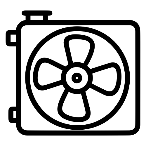 Radiator Fan - Digital File - XCS Friendly Digital My Custom Designs PDF