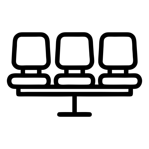 Waiting Room Chairs Symbol - Digital File - XCS Friendly Digital My Custom Designs PDF