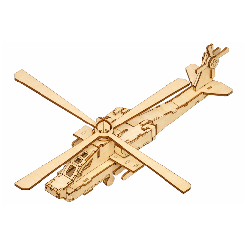 Helicopter Puzzle Design - Layered Puzzle Projects - Digital File Digital My Custom Designs