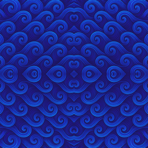 Water and Ocean - Neon Seashell Clusters With Rainbow Outlines - Pattern - Digital File